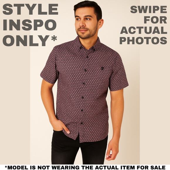 Lon NYC Button-Down Shirt – Medium, Excellent Condition 0033 - Picture 2 of 10